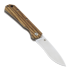 Black Fox Ciol folding knife, zebra wood