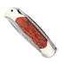 Böker Germany Optima Burl Birch Bloody Orange Damast foldekniv 113114DAM