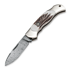 B&ouml;ker - Junior Scout Spearpoint Stag Damascus