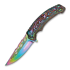 Magnum Rainbow Flaming Skull sulankstomas peilis 01MB734