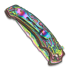 Magnum Rainbow Flaming Skull sulankstomas peilis 01MB734