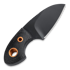 Böker Plus Gnome all Black Copper neck knife 02BO084