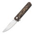 Böker Plus Kwaiken Compact Flipper Marble Carbon Copper sulankstomas peilis 01BO196