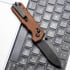 Nóż składany Böker Plus Rockstub Brown Micarta 2.0 01BP0051