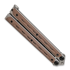 Bradley Kimura Butterfly G10 butterfly knife, coyote