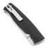 Coltello pieghevole Brisa Birk 75, D2 Scandi, black G10