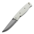 Brisa Birk 75 sulankstomas peilis, D2 Scandi, ivory micarta