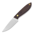 Brisa Bobtail 80 puukko, bison micarta, flat