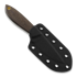 Нож Brisa Bobtail 80, bison micarta, flat, kydex