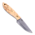 Brisa Bobtail 80 kniv, curly birch, scandi