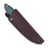 Brisa Bobtail 80 kniv, green micarta