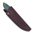 Brisa Bobtail 80 puukko, vihreä micarta