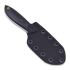 Brisa Bobtail 80 Kydex kniv, black micarta