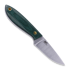 Brisa Bobtail 80 Kydex kniv, green micarta