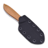 Brisa Bobtail 80 Kydex peilis, mustard micarta