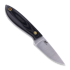 Brisa Bobtail 80 Multicarry kniv, black micarta
