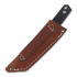 Coltello Brisa Kwaiken 90 M390 Scandi, ebony, cognac sheath