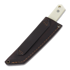 Coltello Brisa Kwaiken 90 M390 Scandi, ivory micarta, brown sheath