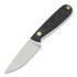 Brisa Necker 70 Full Flat Kydex kaulaveitsi, musta