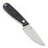 Brisa Necker 70 Full Flat Kydex peilis, kabinamas ant kaklo, juoda