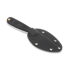 Brisa Necker 70 Full Flat Kydex peilis, kabinamas ant kaklo, juoda