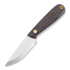 Brisa Necker 70 Scandi peilis, kabinamas ant kaklo, bison micarta