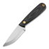Brisa Necker 70 Scandi kaulaveitsi, black micarta, kydex