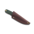 Brisa Necker 70 Scandi kaulaveitsi, green micarta