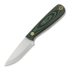 Brisa Necker 70 Scandi, green micarta, kydex