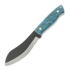 Coltello Brisa Nessmuk 125, blue stabiloitu visakoivu