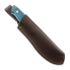 Coltello Brisa Nessmuk 125, blue stabiloitu visakoivu