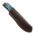 Coltello Brisa Nessmuk 125, blue stabiloitu visakoivu