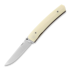 Brisa Piili 85 sulankstomas peilis, ivory micarta