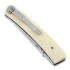 Brisa Piili 85 sulankstomas peilis, ivory micarta