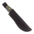 Brisa Skinner 90 Elmax Flat Jagdmesser, stabilized curly birch