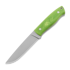 Brisa Trapper 115 Elmax Flat peilis, Green Mamba