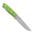 Brisa Trapper 115 Elmax Flat puukko, Green Mamba