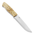 Brisa Trapper 115 puukko, Elmax Scandi, curly birch