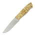 Brisa - Trapper 95, curly circh, N690Co, flat, firesteel