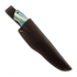 Brisa Trapper 95 knife, Elmax, flat, stab.pagoda, blue