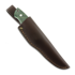Brisa Trapper 95 ナイフ, Elmax, flat, stab.pagoda, green-black