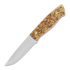 Brisa Trapper 95 peilis, Elmax Scandi, curly birch