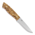 Brisa Trapper 95 peilis, Elmax Scandi, curly birch