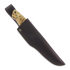 Brisa Trapper 95 peilis, N690 Scandi, curly birch