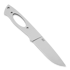 Lama per coltelli Brisa Trapper 95 O1 Flat