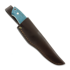 Nôž Brisa Trapper 95 Stabilzied Ash - Blue, elmax
