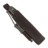Couteau Brisa Trooper 115, scandi, black stab. curly birch, firesteel
