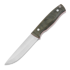 Brisa Trooper 115, scandi, green micarta, firesteel
