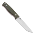 Brisa Trooper 115, scandi, green micarta, firesteel