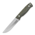 Brisa Trooper 115 knife, scandi, stabilized curly birch